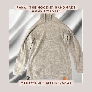 Paka "The Hoodie" Handmade Wool Sweater - Men's XL